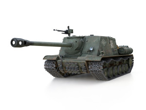 isu-122s - 245 - soviet assault 3Dモデル