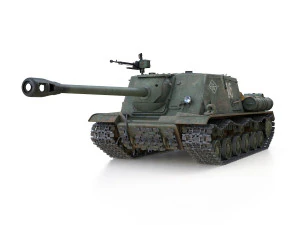 isu-122s - 245 - soviet assault 3D Model