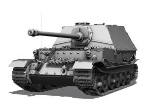 sdkfz 184 panzerjaeger tiger p elefant 3D Модель