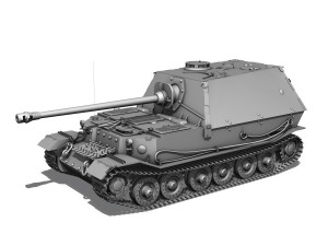 sdkfz 184 panzerjaeger tiger p elefant 3D Модель