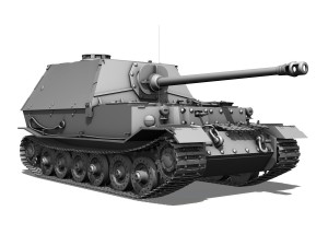 sdkfz 184 panzerjaeger tiger p elefant 3D Модель