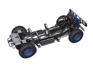 auverland panhard pvp - gendarmerie 3D 모델