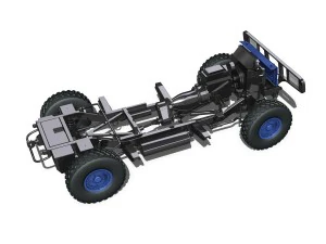 auverland panhard pvp - gendarmer&iacute;a Modelo 3D