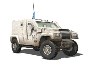 auverland panhard pvp - united nations 3D Model