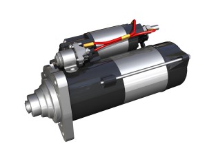 starter motor Modello 3D
