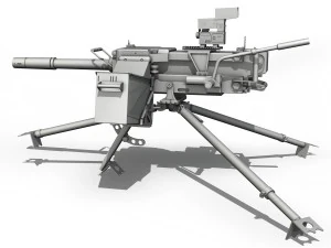40mm grenade machine 3D Model