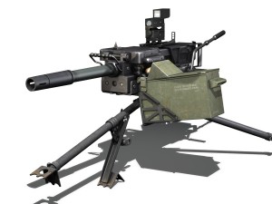 gmg 40mm grenade machine 3Dモデル