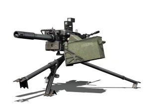 gmg 40mm grenade machine 3D Model