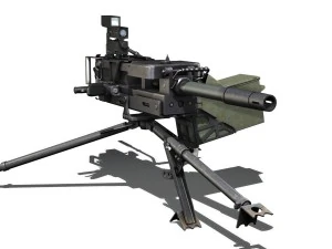 gmg 40mm grenade machine 3D Model