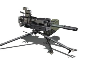 gmg 40mm grenade machine 3D Model
