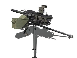 gmg 40mm grenade machine 3D Model