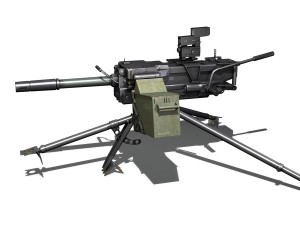 gmg 40mm grenade machine 3Dモデル