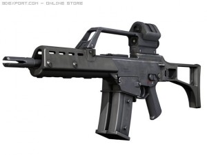 g36 assault rifle 3D Model