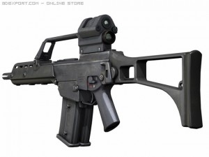 g36 assault rifle 3D Model