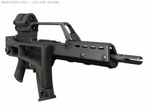 g36 assault rifle 3D Model