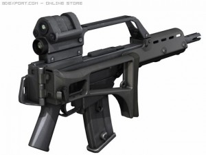 g36 assault rifle 3D Model