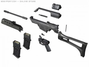 g36 assault rifle 3D Model