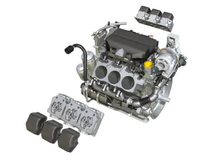 truck diesel engine 3D Model