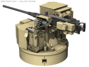 remote station rws browning m2 3D Model