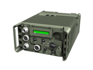 uhf military data radio 3D Модель