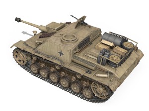 stug iii - ausfg - early production 3D Model
