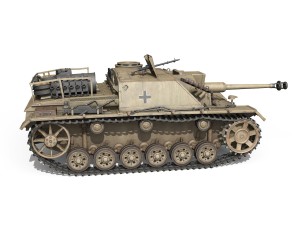 stug iii - ausfg - early production 3D Model