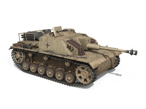 stug iii - ausfg - early production 3D Model