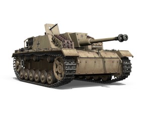 stug iii - ausfg - early production 3D Model