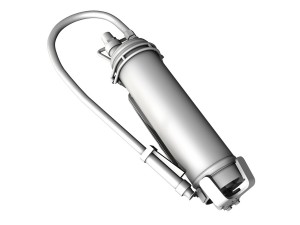 fire extinguisher with vehicle mounting Modello 3D
