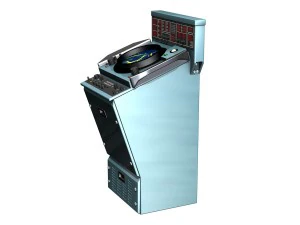 корабельна радіолокаційна консоль 3D Модель