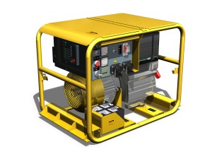 diesel generator Modello 3D