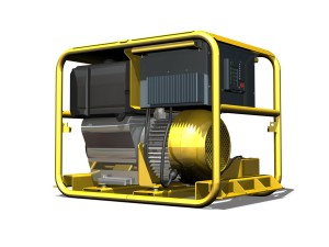 diesel generator Modello 3D