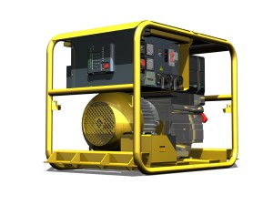 diesel generator Modello 3D