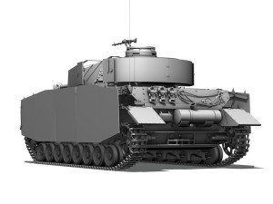 sdkfz161 pzkpfw iv panzer 4 ausfh 3D Модель