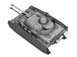 sdkfz161 pzkpfw iv panzer 4 ausfh 3D Модель