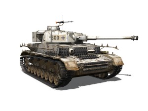 sdkfz161 pzkpfw iv panzer 4 ausf h winterkit 3D-Modell
