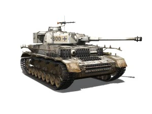 sdkfz161 pzkpfw iv panzer 4 ausf h winterkit 3D Model