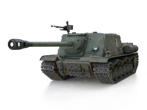 isu-122s - 16 - soviet assault 3D Model