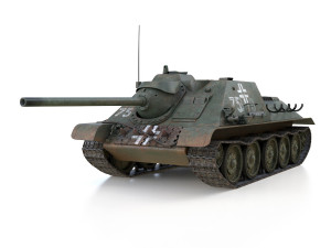 jagdpanzer su-85r - 75 - 6 panzer division 3D-Modell