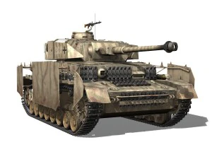 sdkfz 161 pzkpfw iv panzer 4 ausf h late 3D Model