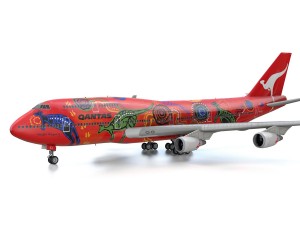boeing 747 - qantas - wunala dreaming 3D-Modell