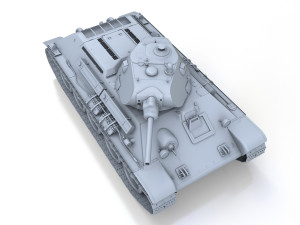 t-34-76 - model 1940 - soviet medium tank 3D 模型