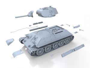 t-34-76 - model 1940 - soviet medium tank 3D 模型