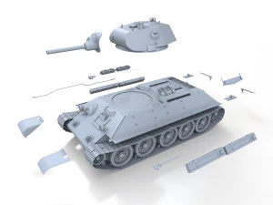 t-34-76 - model 1940 - soviet medium tank 3D Model