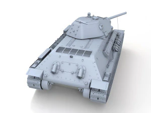 t-34-76 - model 1941 - soviet medium tank 3D Model