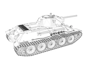 t-34-76 - model 1941 - soviet medium tank 3D Model
