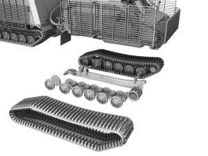 bvs10 viking mkii with slat armor Model 3D