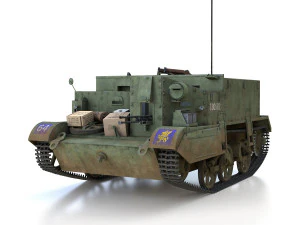 bren carrier - buc - t80982 3D Model