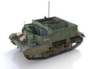 bren carrier - buc - t80982 3D Model