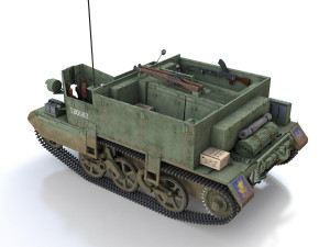 bren carrier - buc - t80982 3D Model